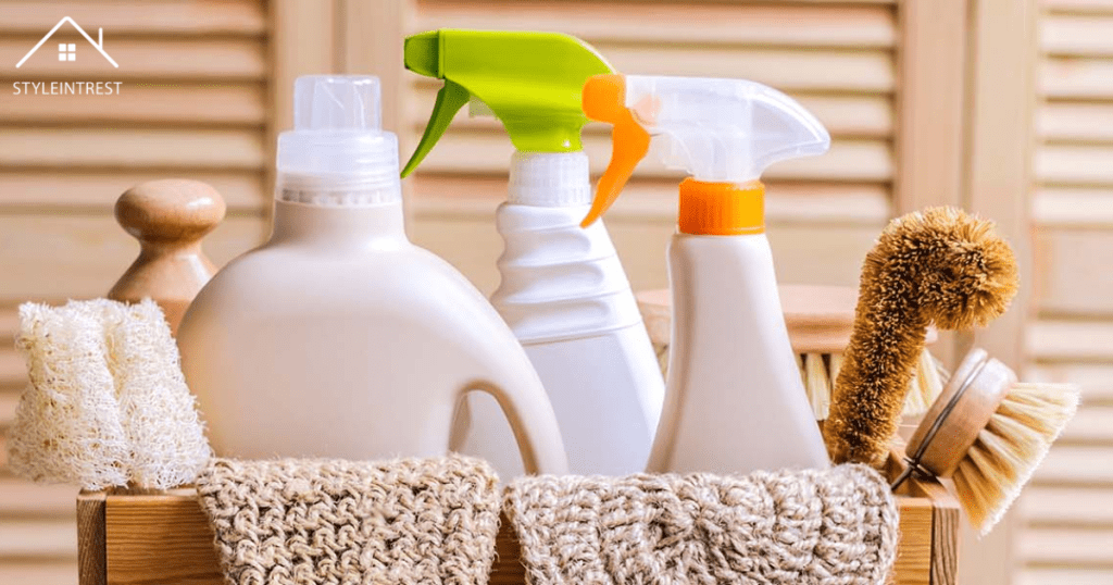 Gathering the Cleaning Supplies