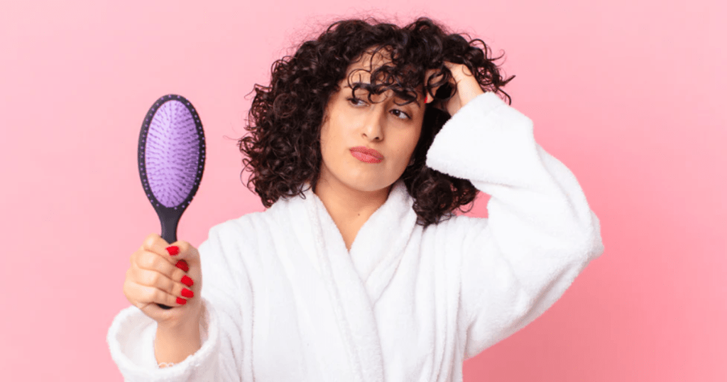 Preparing Your Curly Hair for Brushing