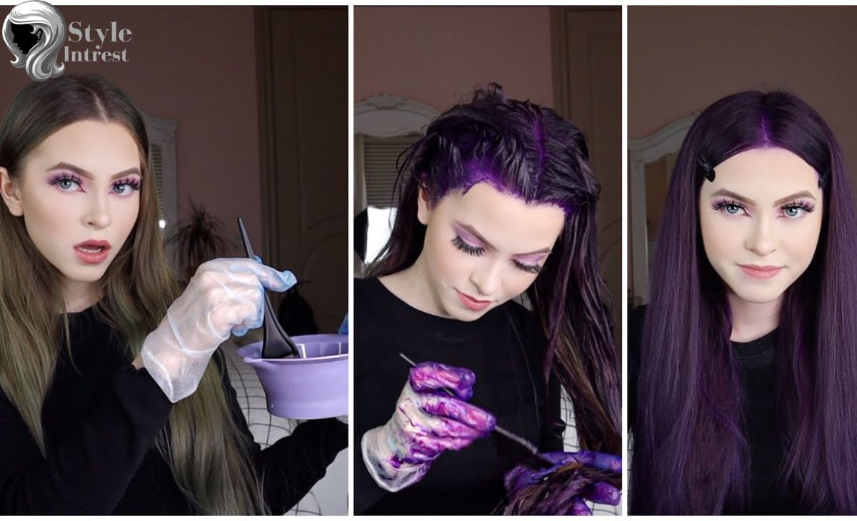 How Long After Bleaching Hair Can I Dye It Purple?